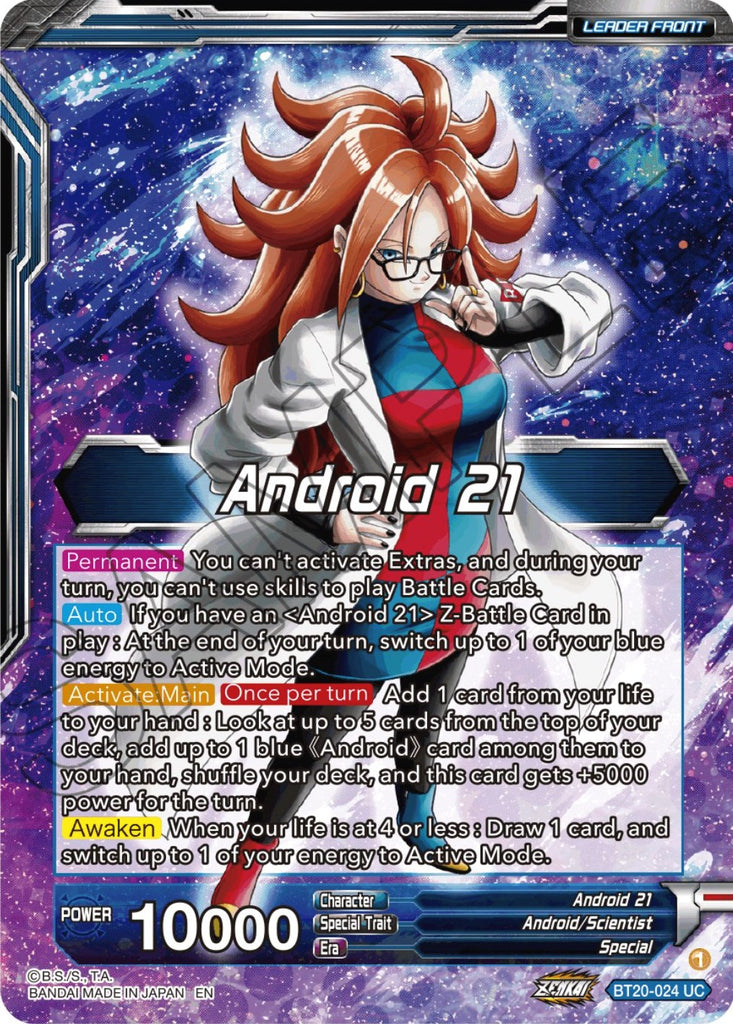 Android 21 // Android 21, the Nature of Evil (BT20-024) [Power Absorbe