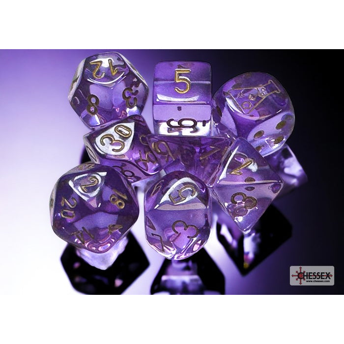 Polyhedral 7-Die Set (with bonus die)