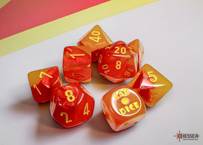 Polyhedral 7-Die Set (with bonus die)