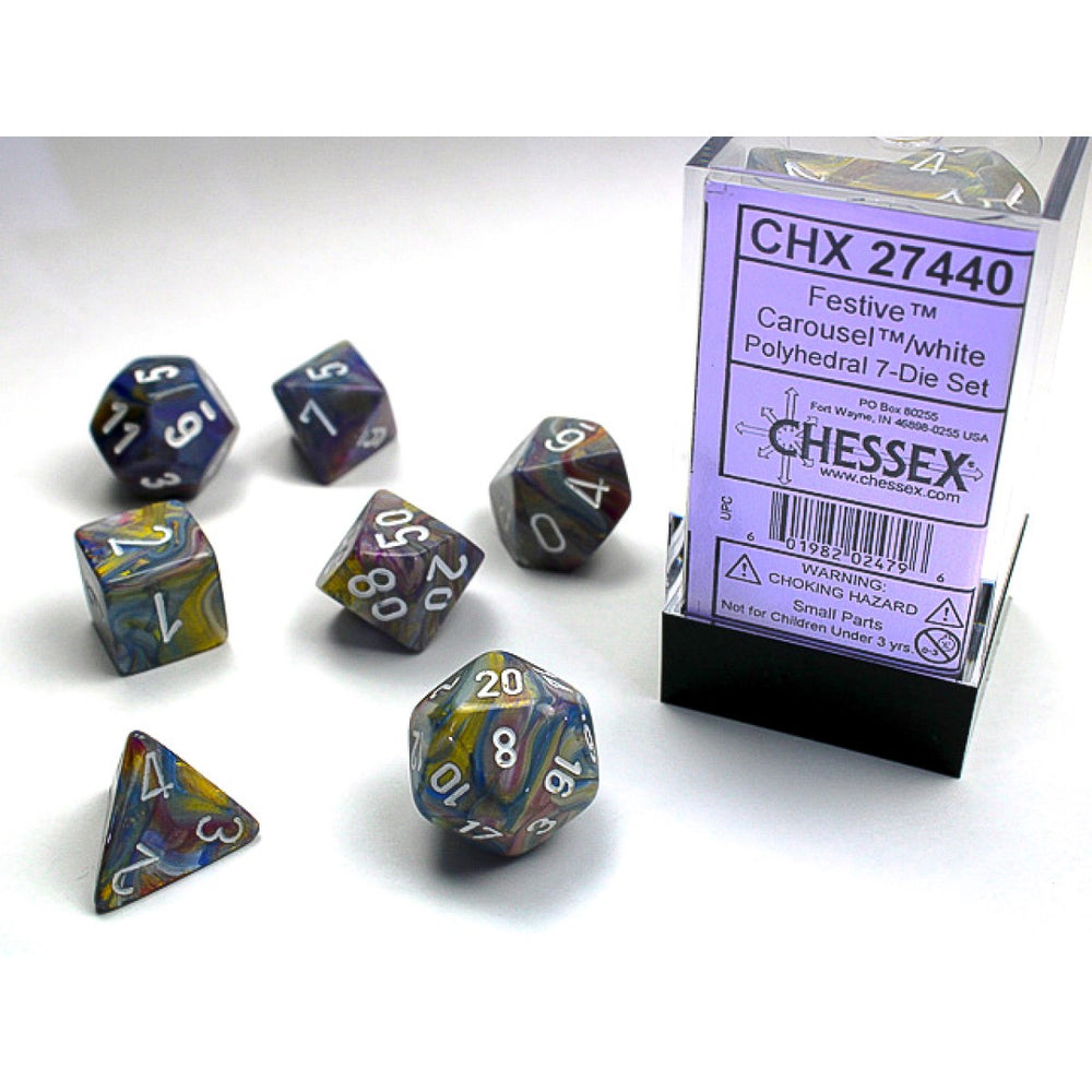 Chessex Dice Set - Polyhedral 7-Die Set