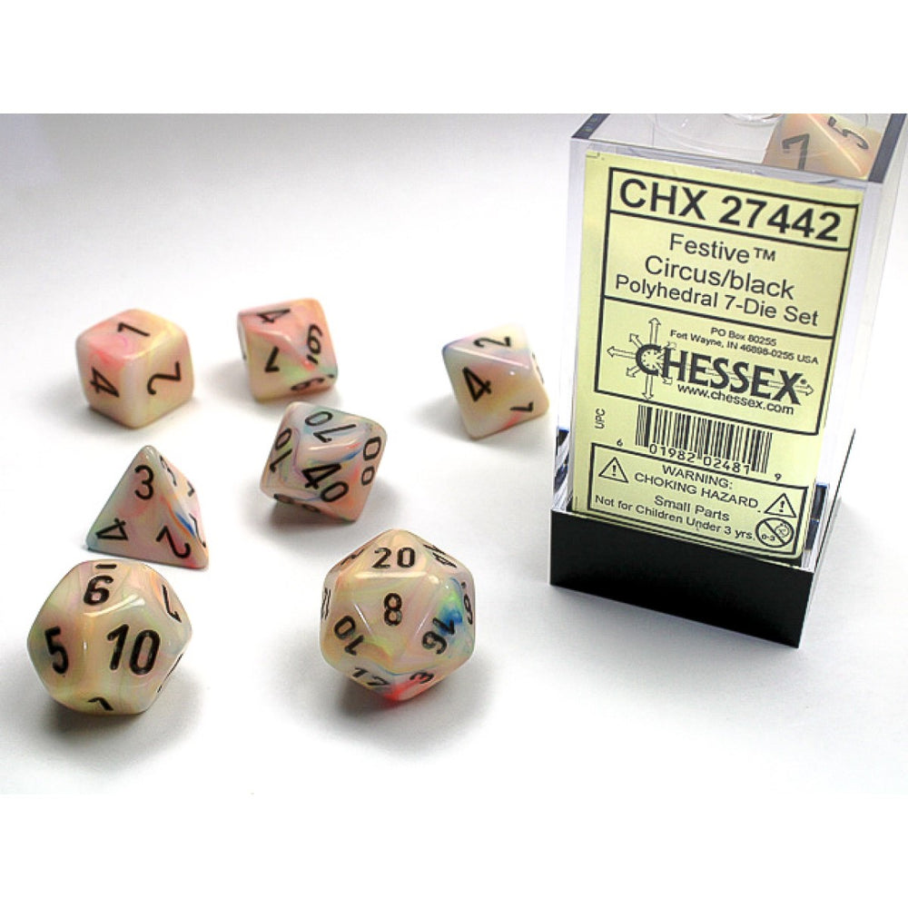 Chessex Dice Set - Polyhedral 7-Die Set