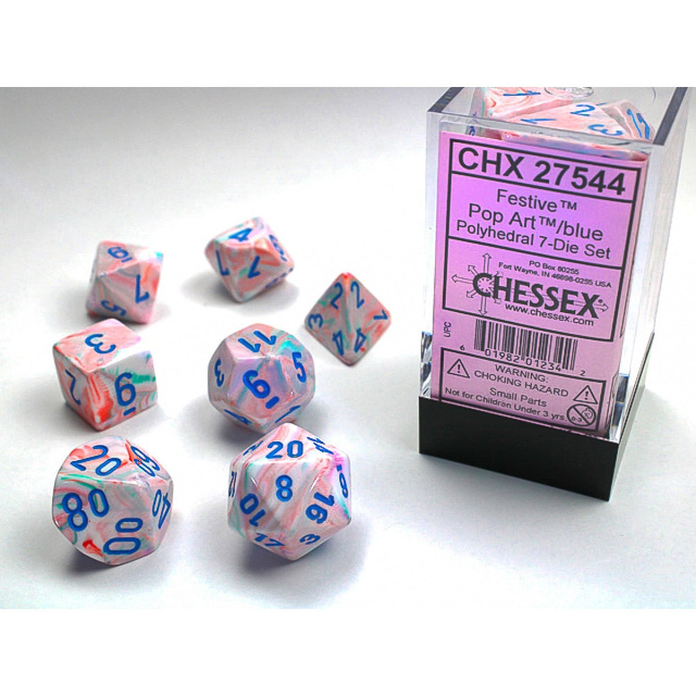 Chessex Dice Set - Polyhedral 7-Die Set