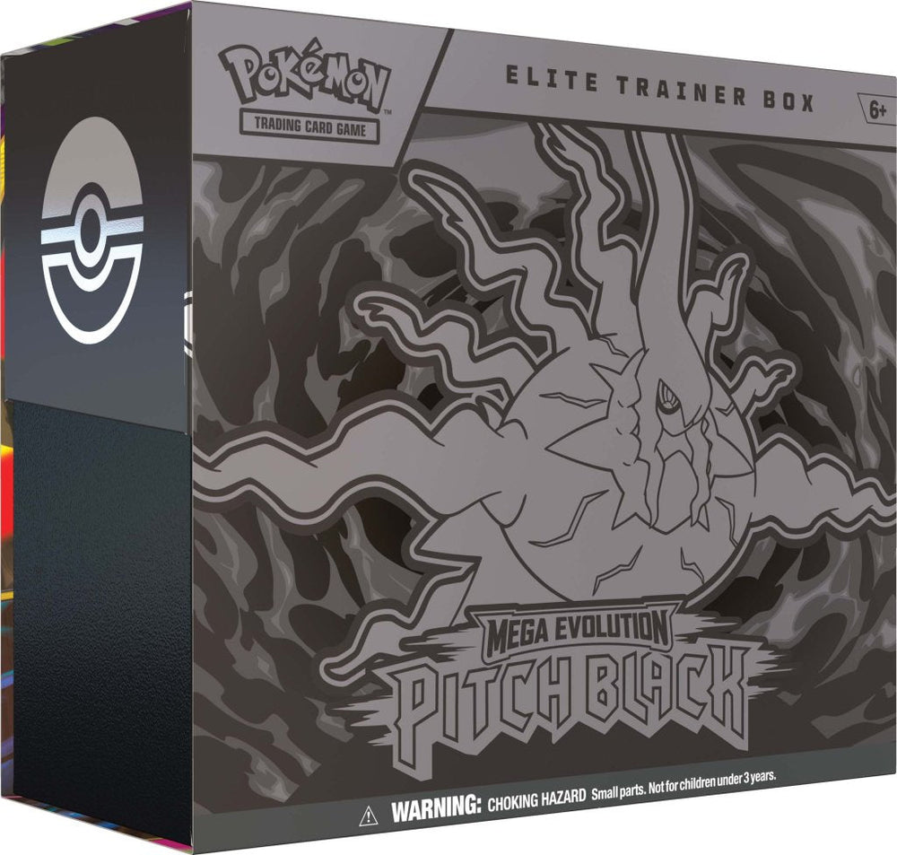 (1 PER PERSON) **PRE-ORDER** PKM Elite Trainer Box - Mega Evolution: Pitch Black