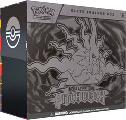 (1 PER PERSON) **PRE-ORDER** PKM Elite Trainer Box - Mega Evolution: Pitch Black