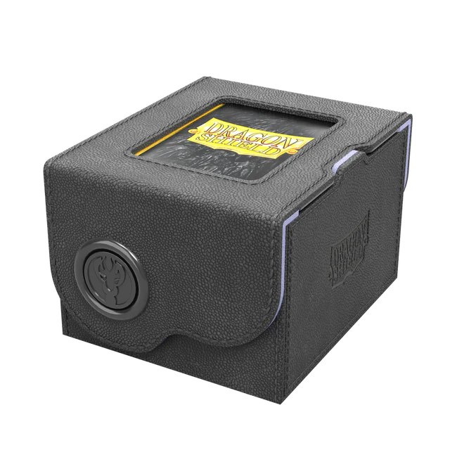 Dragonshield Dragon Lock System - Dragon Box 150+ - Black & Lilac