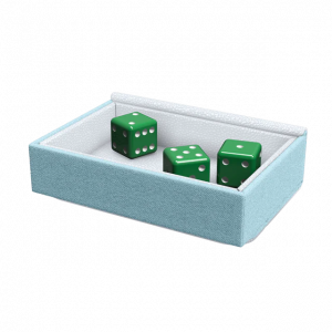 Dragonshield Dragon Lock System - Dragon Tray - White & Aqua