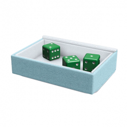 Dragonshield Dragon Lock System - Dragon Tray - White & Aqua
