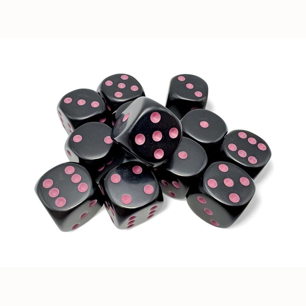 Chessex D6 Dice Set - 16mm (12 Dice)