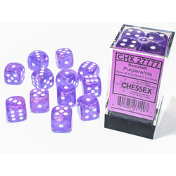 Chessex D6 Dice Set - 16mm (12 Dice)