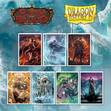 Dragon Shield Sleeves Matte Art - Flesh And Blood (Standard Size)