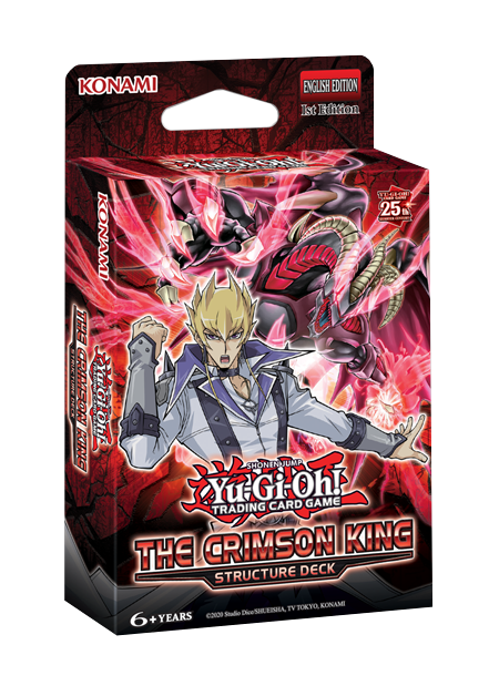 YGO Structure Deck - The Crimson King (1st Edition)