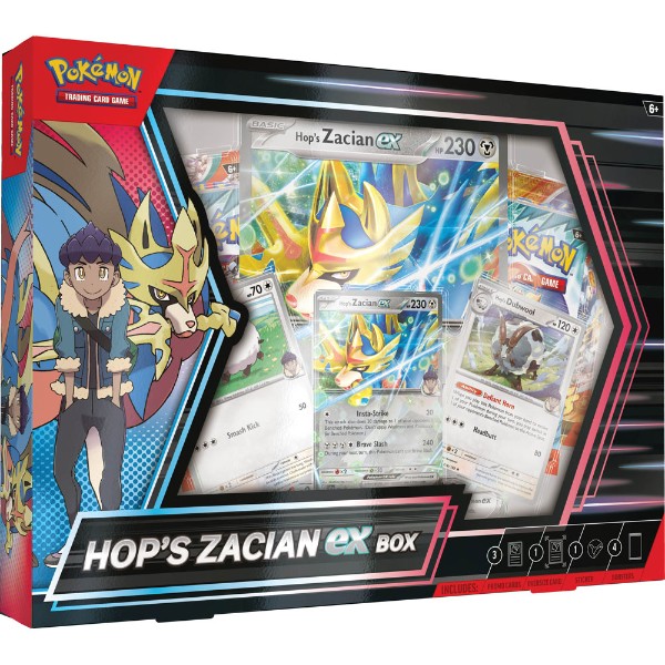 PKM Hop's Zacian ex Box
