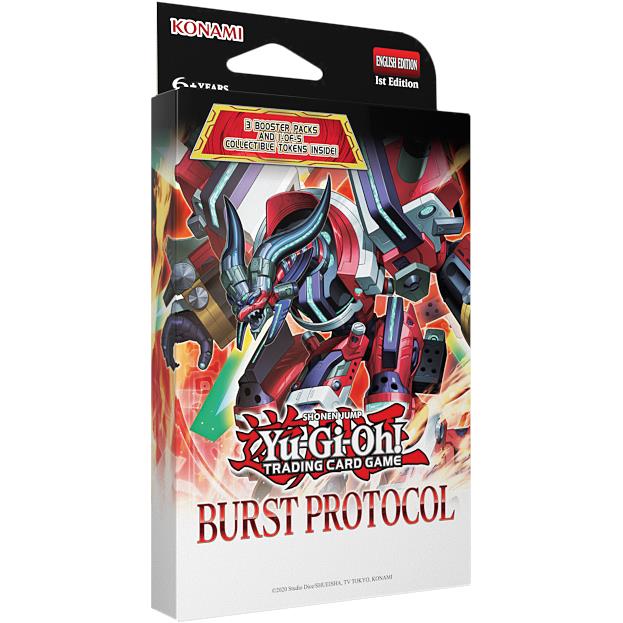 YGO 3-Pack Tuck Box - Burst Protocol