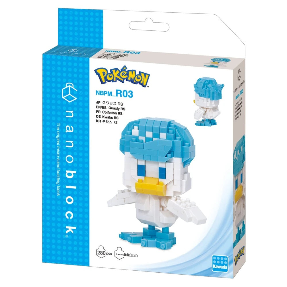 Nanoblock Medium Pokemon - Quaxly