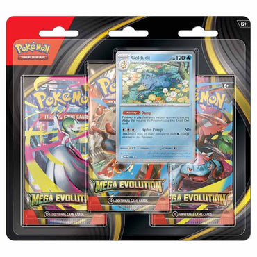 *PRE-ORDER* PKM Three booster blister - Mega Evolution