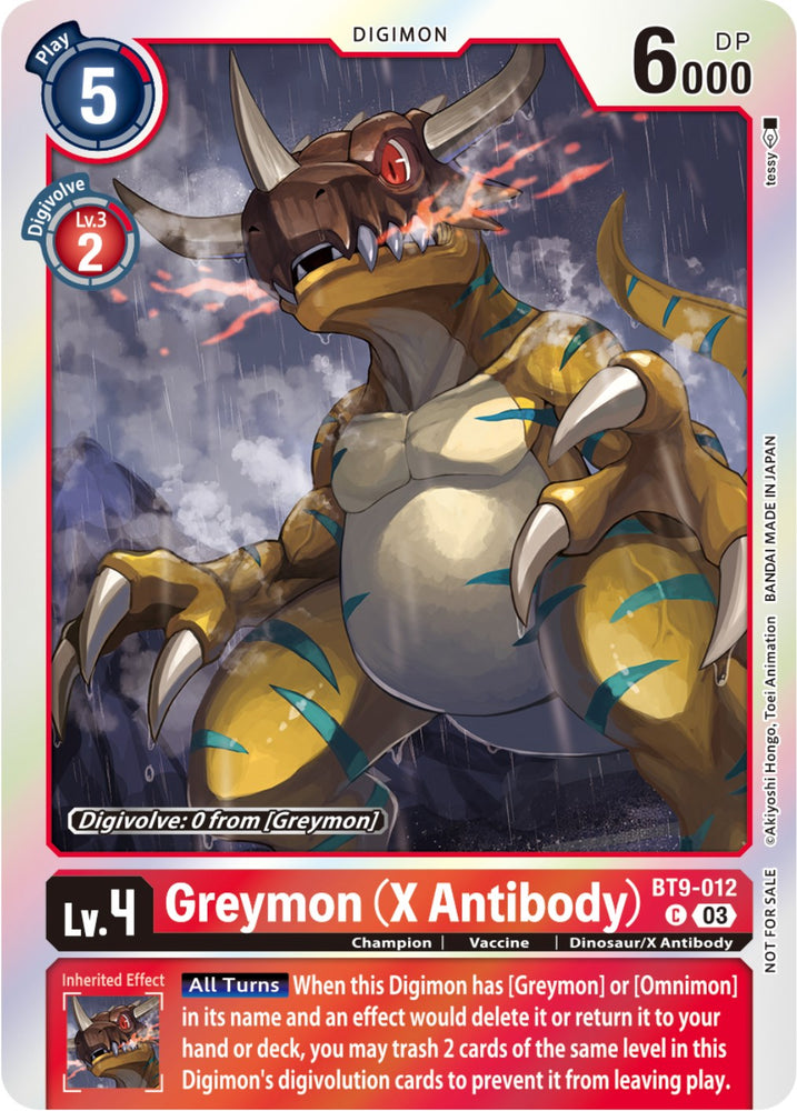 digimon card game greymon EX10-008 MetalGreymon #digimon #bandai #tcg #digimoncardgame #digimontcg Champion Attribute Digimon Alternative Being Common Greymon