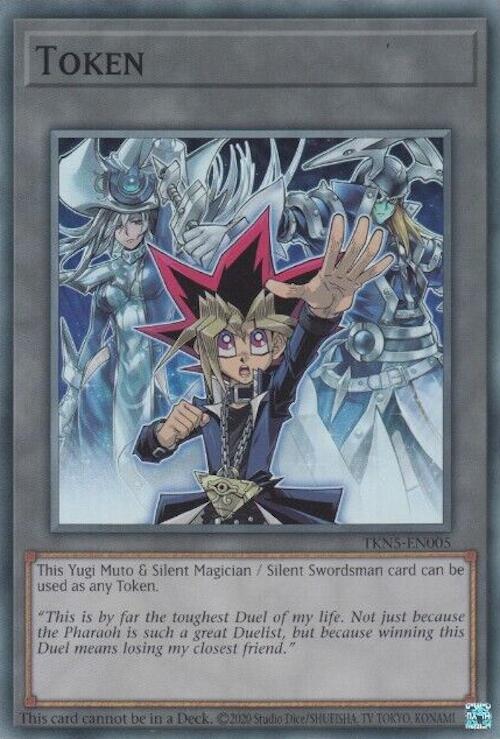Token: Yugi Muto and Silent Magician and Silent Swordsman [TKN5-EN005]