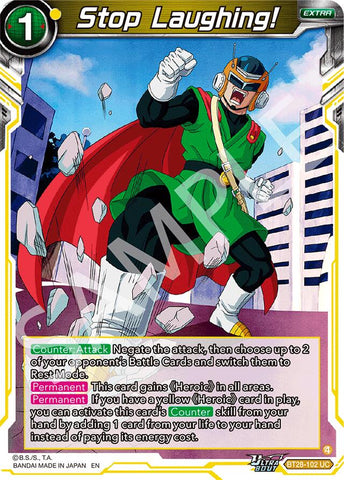 Stop Laughing! (BT28-102) [Prismatic Clash]
