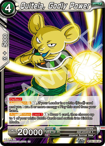 Quitela, Godly Power (BT28-129) [Prismatic Clash]