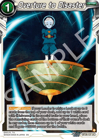 Overture to Disaster (BT28-137) [Prismatic Clash]