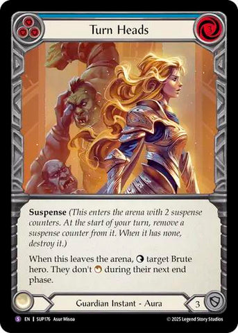 Turn Heads [SUP176] (Super Slam)  Rainbow Foil