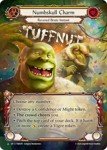Numbskull Charm [FAB370] (Super Slam)  Cold Foil