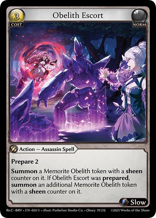 Obelith Escort (024) [Merlin Re: Collection, Brilliant Vestige]