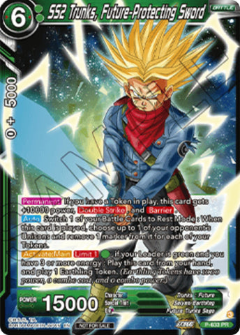 SS2 Trunks, Future-Protecting Sword (Championship 2025 Finals Pack) (P-633) [Tournament Promotion Cards]