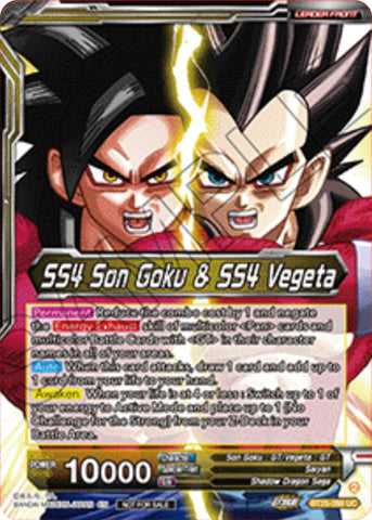 SS4 Son Goku & SS4 Vegeta // SS4 Gogeta, Strongest Fusion Explosion (Champion) (BT25-098) [Tournament Promotion Cards]