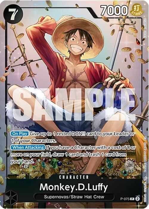 Monkey.D.Luffy (Tin Pack Set Vol. 2) [One Piece Promotion Cards]