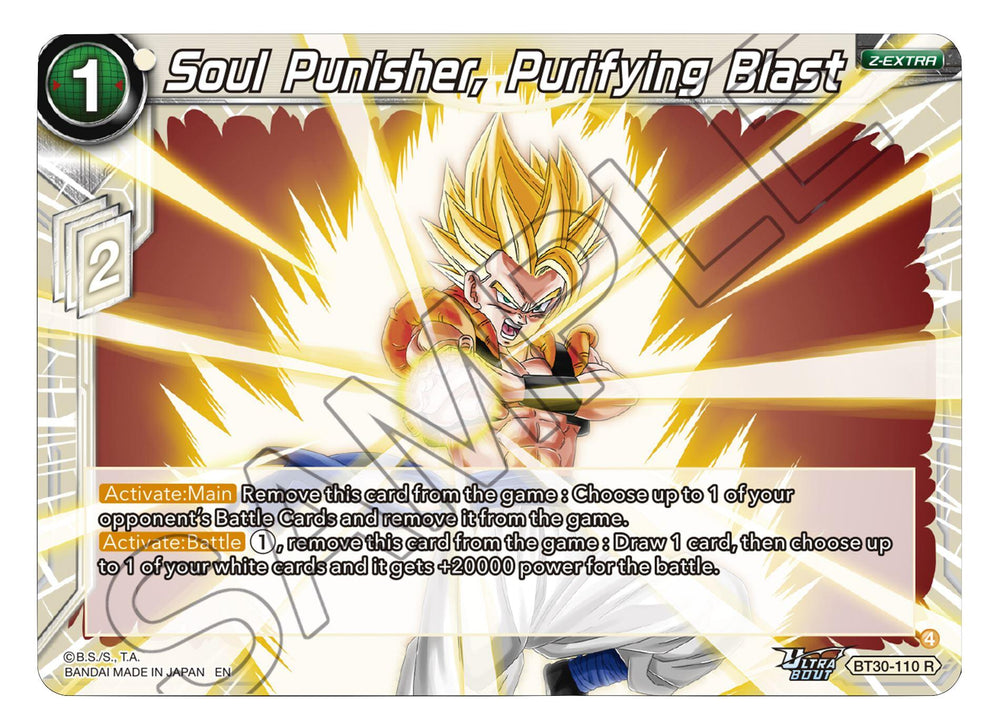 Soul Punisher, Purifying Blast (BT30-110) [Three Glorious Fighters]
