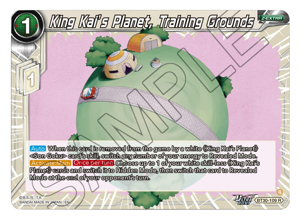 King Kai's Planet, Training Grounds (BT30-109) [Three Glorious Fighters]