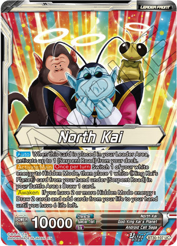 North Kai // North Kai, Ultra Teachings (BT30-107) [Three Glorious Fighters]