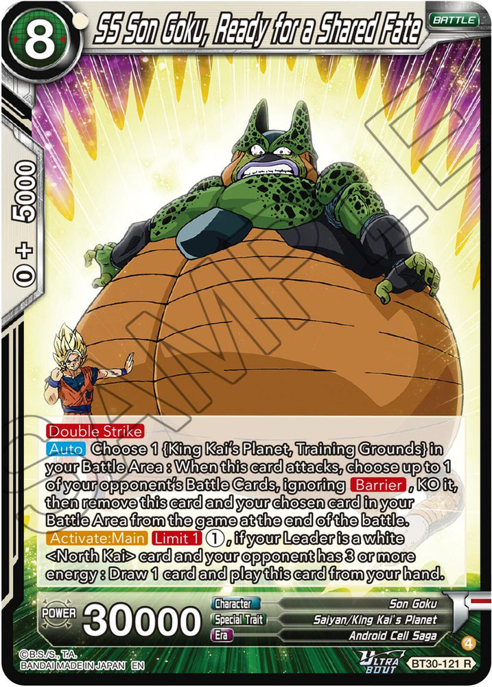 SS Son Goku, Ready for a shared Fate (BT30-121) [Three Glorious Fighters]