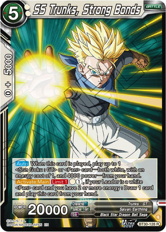 SS Trunks, Strong Bonds (BT30-128) [Three Glorious Fighters]