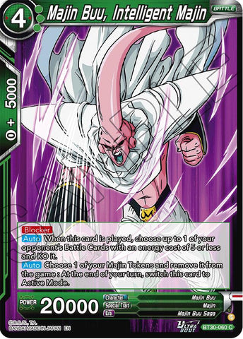 Majin Buu, Intelligent Majin (BT30-060) [Three Glorious Fighters]
