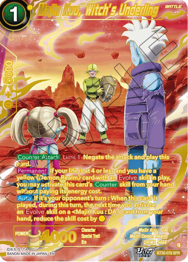 Majin Kuu, Witch's Underling (SPR) (BT30-078) [Three Glorious Fighters]