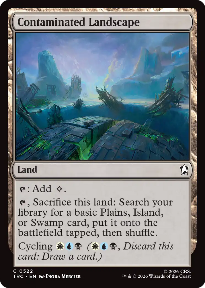Contaminated Landscape (Surge Foil) [Star Trek Commander]