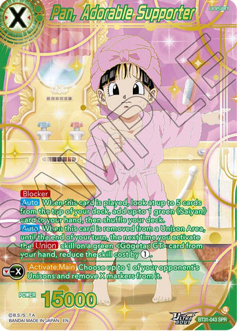 Pan, Adorable Supporter (SPR) (BT31-043) [Impact Beyond Dimensions]