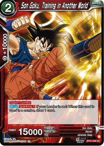 Son Goku, Training in Another World (BT31-009) [Impact Beyond Dimensions]