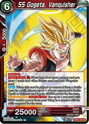 SS Gogeta, Vanquisher (BT31-015) [Impact Beyond Dimensions]