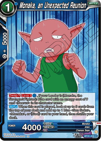 Monaka, an Unexpected Reunion (BT31-039) [Impact Beyond Dimensions]