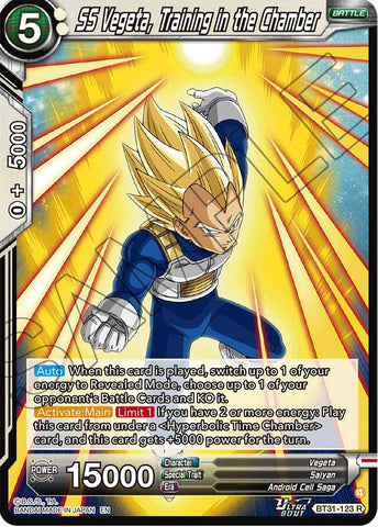SS Vegeta, Training in the Chamber (BT31-123) [Impact Beyond Dimensions]