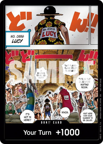 DON!! Card (Flame-Flame Fruit Coliseum) [One Piece Promotion Cards]