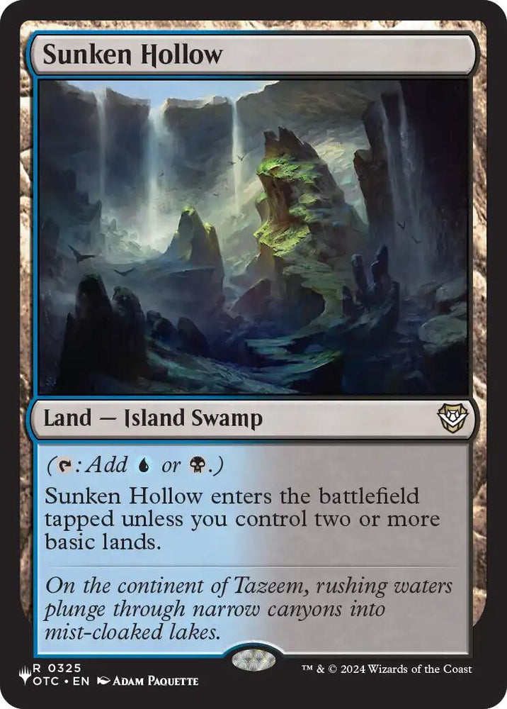Sunken Hollow [The List]