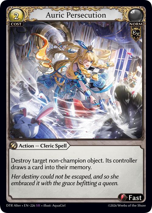 Auric Persecution (226) [Distorted Reflections Alter Edition]