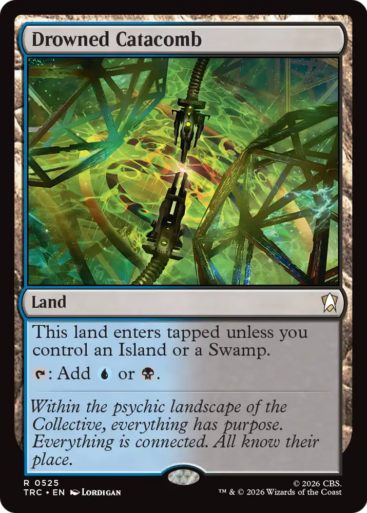 Drowned Catacomb (Surge Foil) [Star Trek Commander]