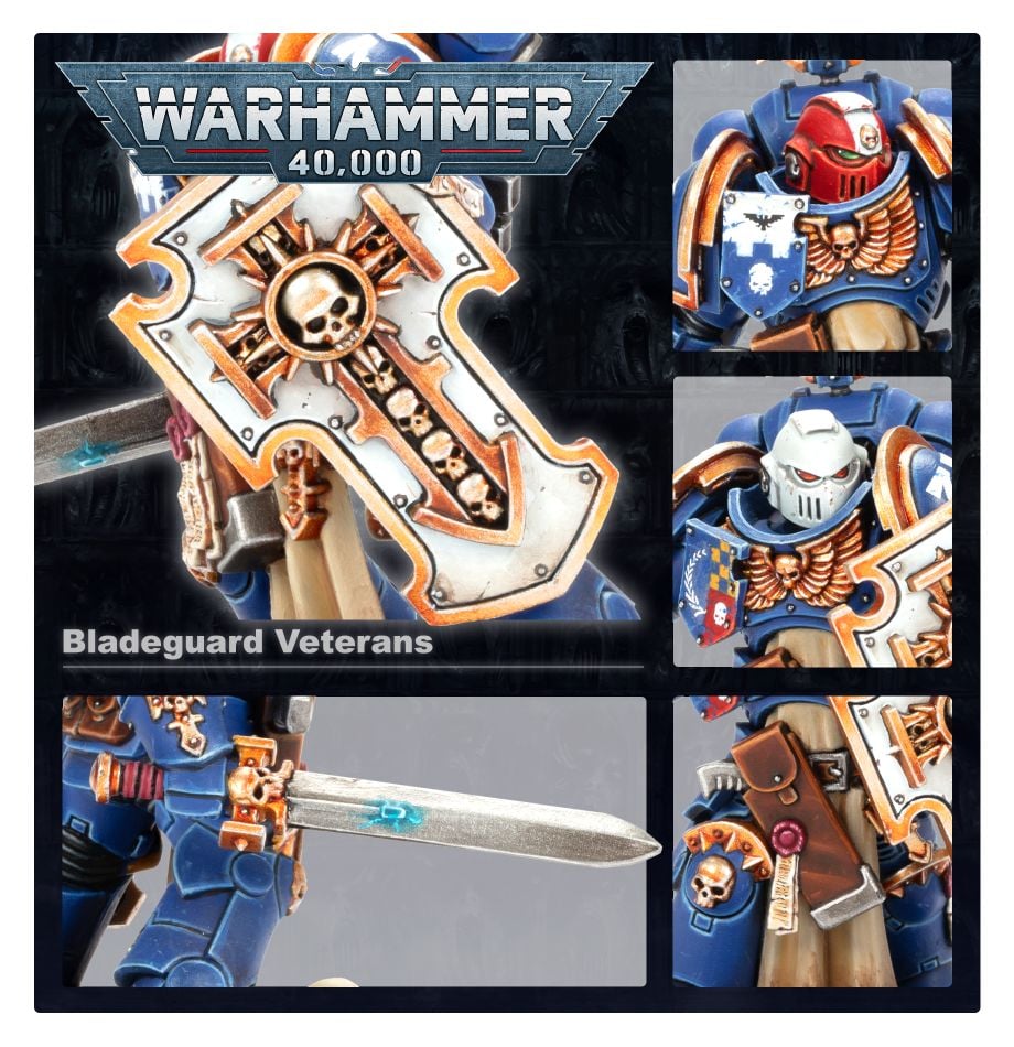 Space Marines Bladeguard Veterans - Warhammer 40,000