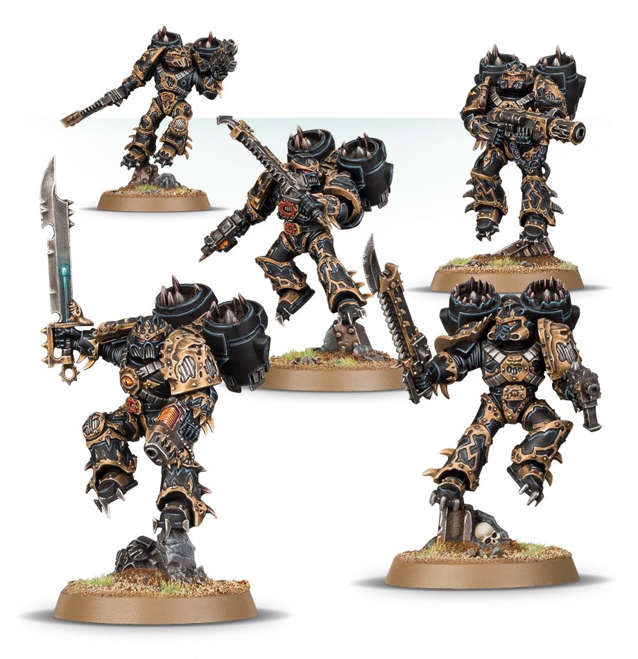 Chaos Space Marines Raptors - Warhammer 40,000