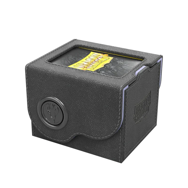 Dragonshield Dragon Lock System - Dragon Box 100+ - Black & Lilac